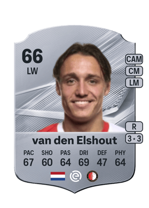van den Elshout - 66 - Rare