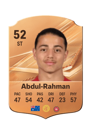 Abdul-Rahman - 52 - Rare