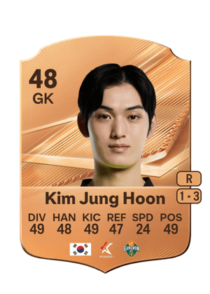 Kim Jung Hoon - 48 - Rare