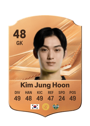 Kim Jung Hoon - 48 - Rare