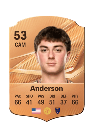 Anderson - 53 - Rare
