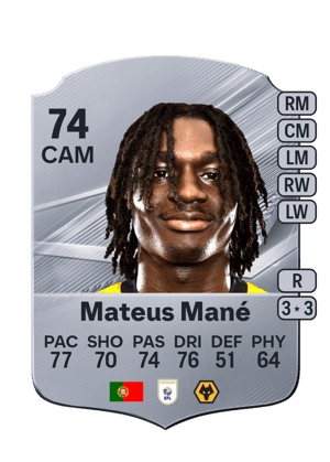 Carta de Mateus Mané no FC 27