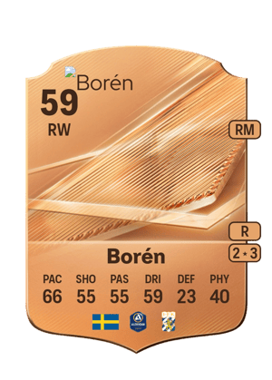 Borén - 59 - Rare