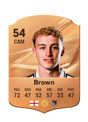 Brown - 54 - Rare