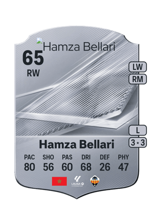 Hamza Bellari - 65 - Rare