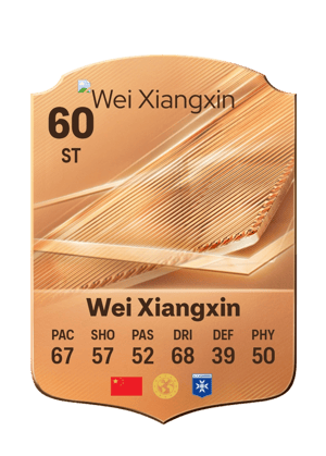 Wei Xiangxin - 60 - Rare