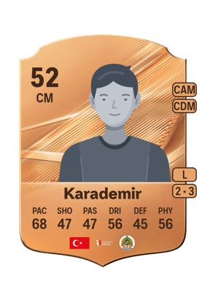 Karademir - 52 - Rare