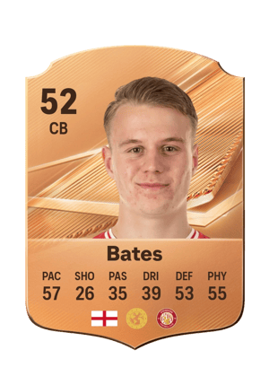 Bates - 52 - Rare