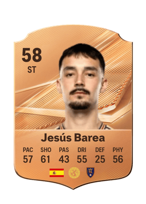 Jesús Barea - 58 - Rare