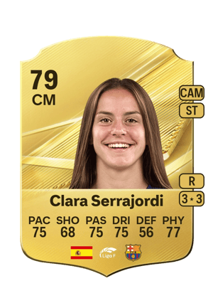 Clara Serrajordi - 79 - Rare