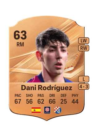 Dani Rodríguez - 63 - Rare