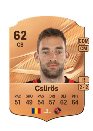 Csürös - 62 - Rare