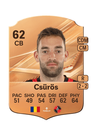 Csürös - 62 - Rare