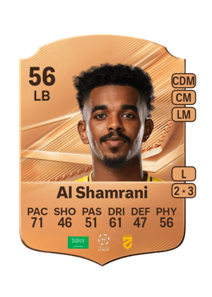 Al Shamrani - 56 - Rare