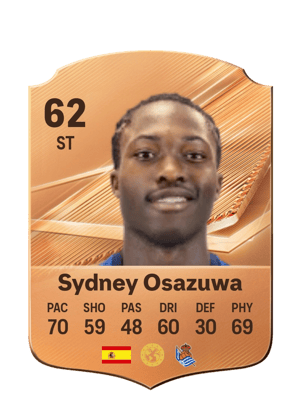Sydney Osazuwa - 62 - Rare