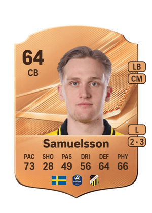 Samuelsson - 64 - Rare
