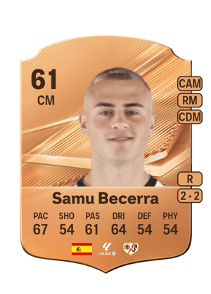 Samu Becerra - 61 - Rare