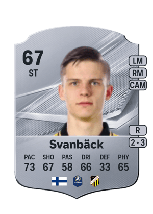 Svanbäck - 67 - Rare