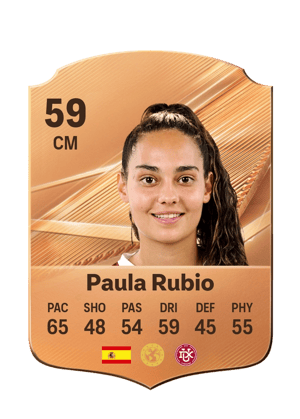Paula Rubio - 59 - Rare