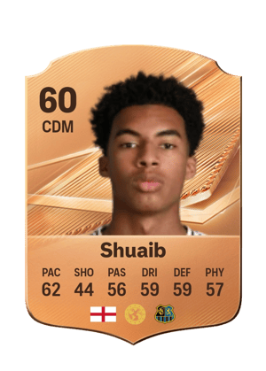 Shuaib - 60 - Rare