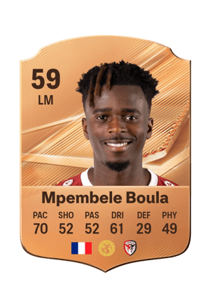 Mpembele Boula - 59 - Rare