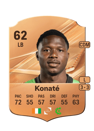Konaté - 62 - Rare