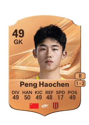 Peng Haochen FC 27 card