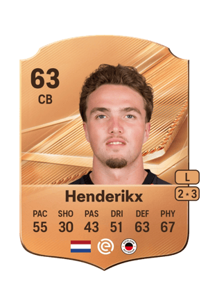 Henderikx - 63 - Rare