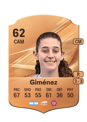 Giménez - 62 - Rare