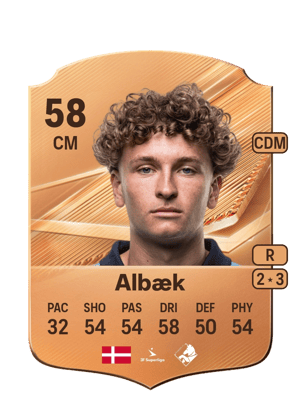 Albæk - 58 - Rare