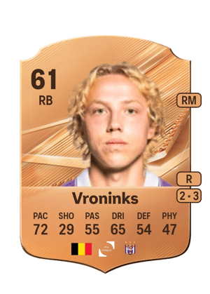 Vroninks - 61 - Rare