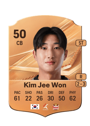 Kim Jee Won - 50 - Rare