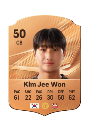 Kim Jee Won - 50 - Rare