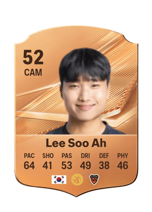Lee Soo Ah - 52 - Rare
