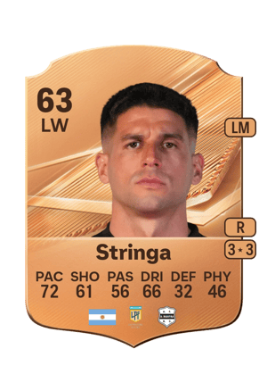 Carta de Angel Stringa en FC 27