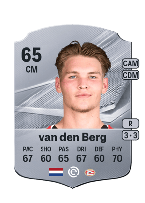 van den Berg - 65 - Rare