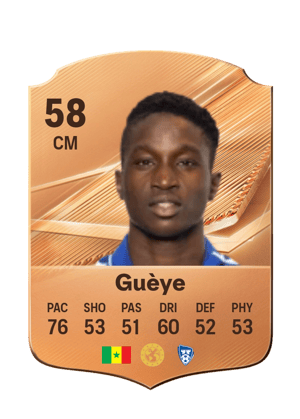 Guèye - 58 - Rare