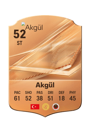 Akgül - 52 - Rare