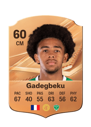 Gadegbeku - 60 - Rare