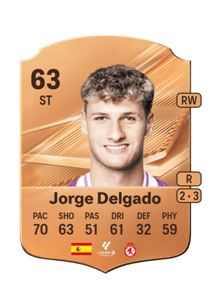 Jorge Delgado - 63 - Rare