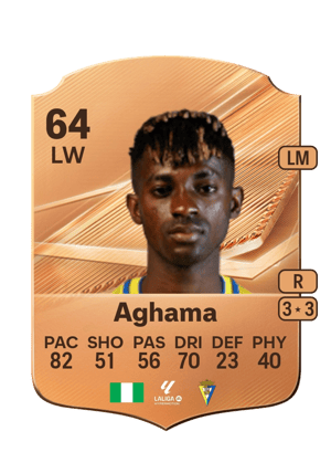 Efe Aghama FC 27 card