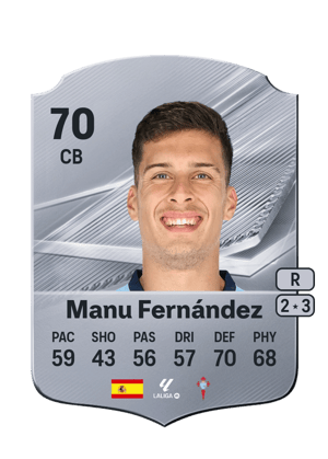 Manu Fernández - 70 - Rare