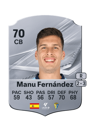 Manu Fernández - 70 - Rare