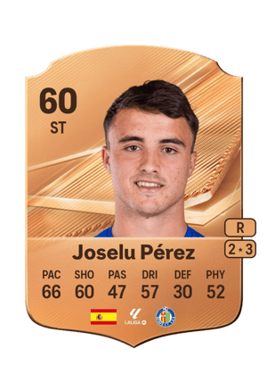 Joselu Pérez - 60 - Rare