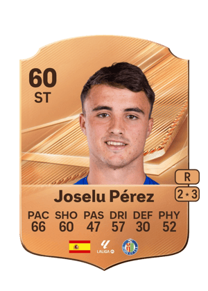 Joselu Pérez - 60 - Rare