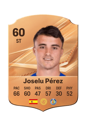 Joselu Pérez - 60 - Rare
