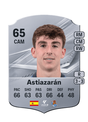 Astiazarán FC 27 card