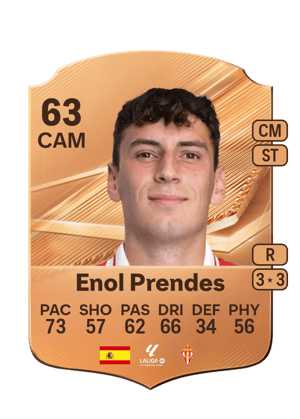 Enol Prendes - 63 - Rare