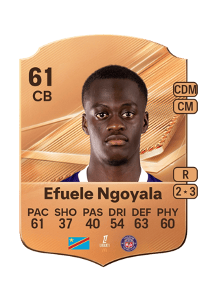 Efuele Ngoyala - 61 - Rare