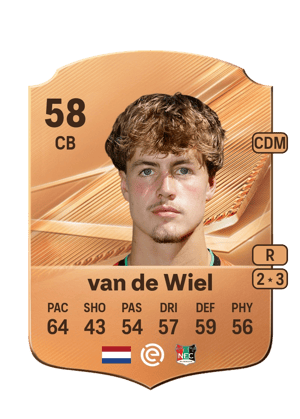 van de Wiel - 58 - Rare